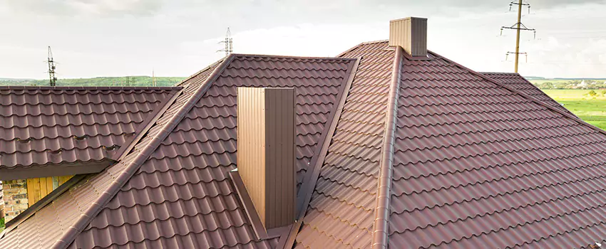 Residential Chimney Flashing Restoration in Auburn, ME