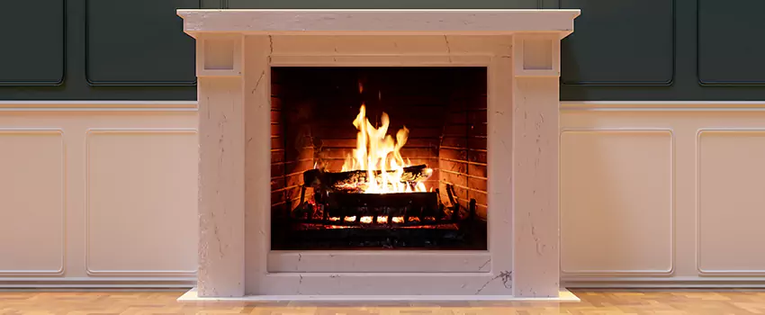 Decorative Electric Fireplace Installation in Auburn, Maine