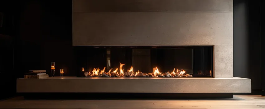 Gas Fireplace Ember Bed Design Services in Auburn, Maine