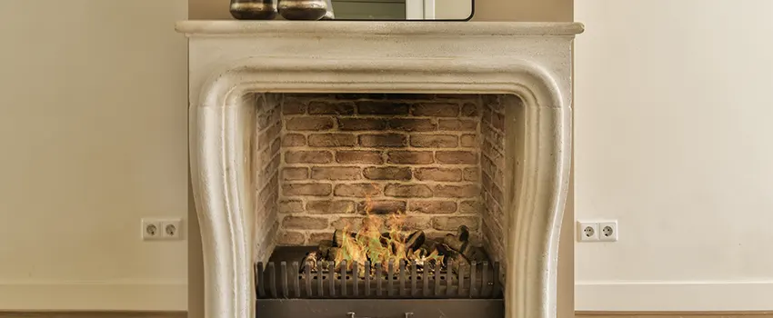 Vintage-style Fireplace Redesign in Auburn, Maine