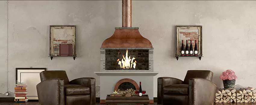 Thelin Hearth Products Providence Pellet Insert Fireplace Installation in Auburn, ME