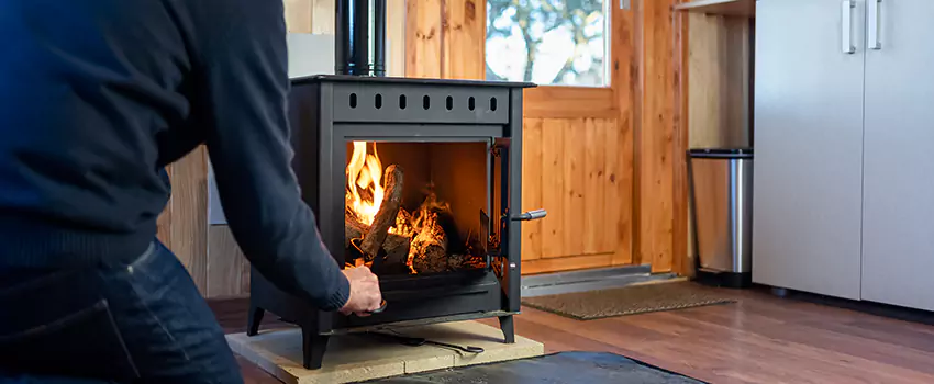 Open Hearth Wood Fireplace Installation in Auburn, ME