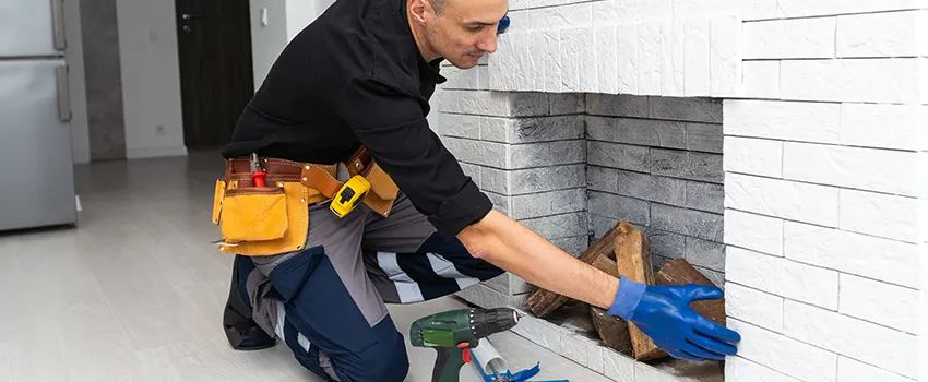 Fireplace Damaged Damper Frame Repair Services in Auburn, Maine